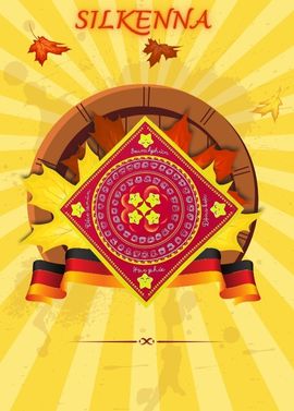 Khăn lụa vân gỗ