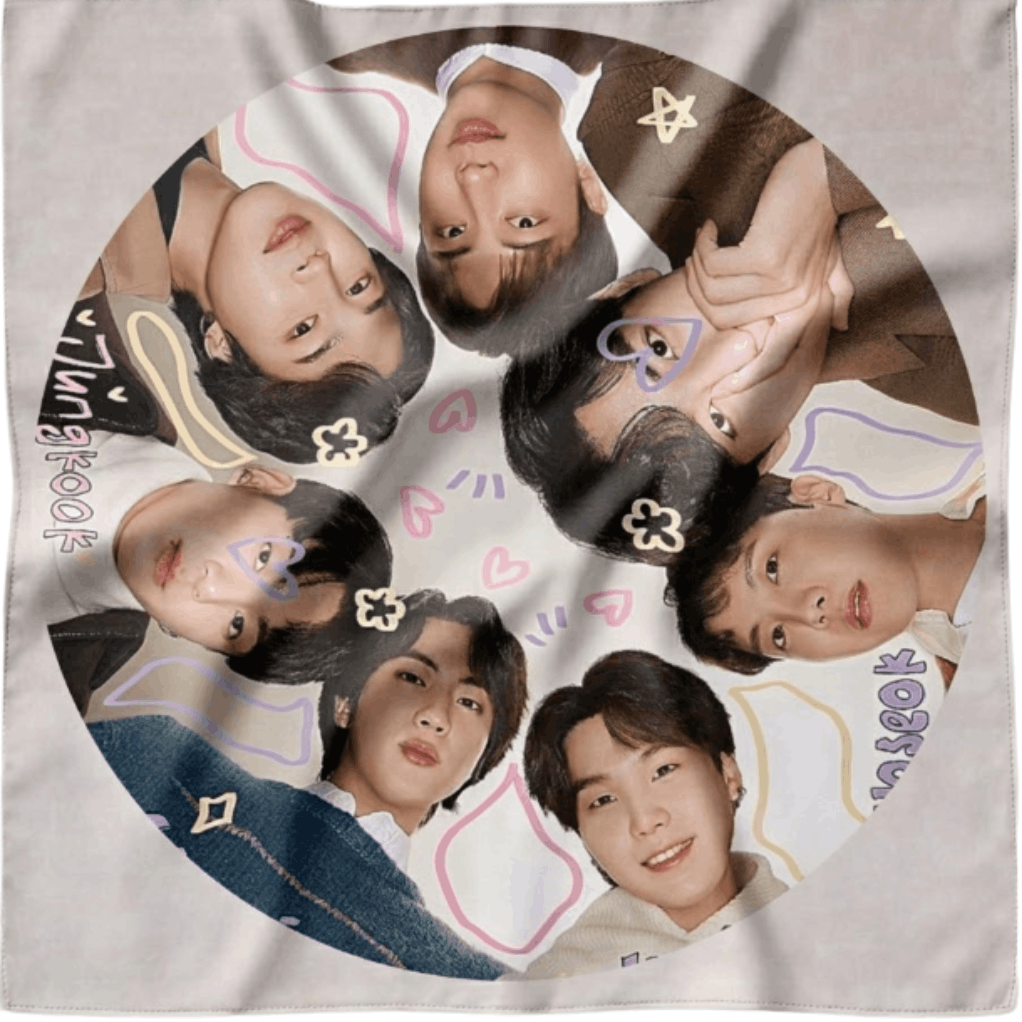 Khăn vân gỗ bandana K39