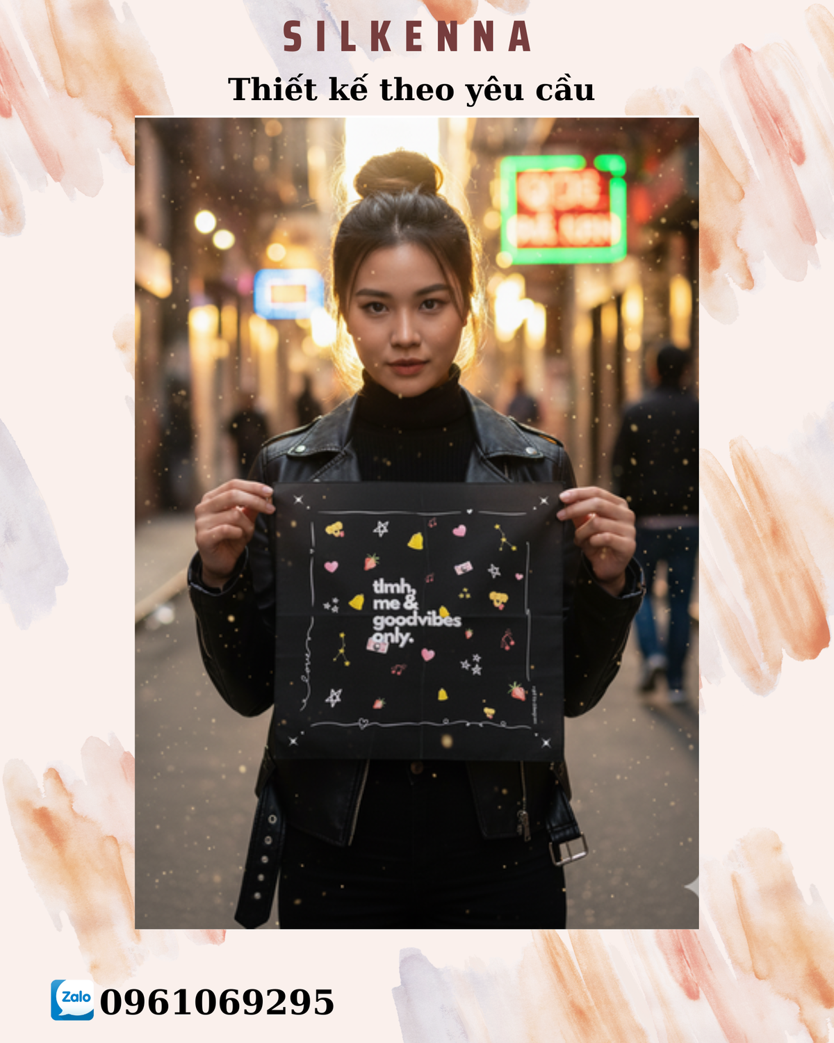 Khăn vuông bandana K25